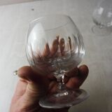 Lot de 4 verres à alcool, en cristal taillé, de Villeroy & Boch