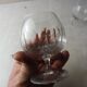 Lot de 4 verres à alcool, en cristal taillé, de Villeroy & Boch