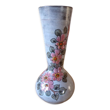 Vallauris vase signed Fonck and Mateo