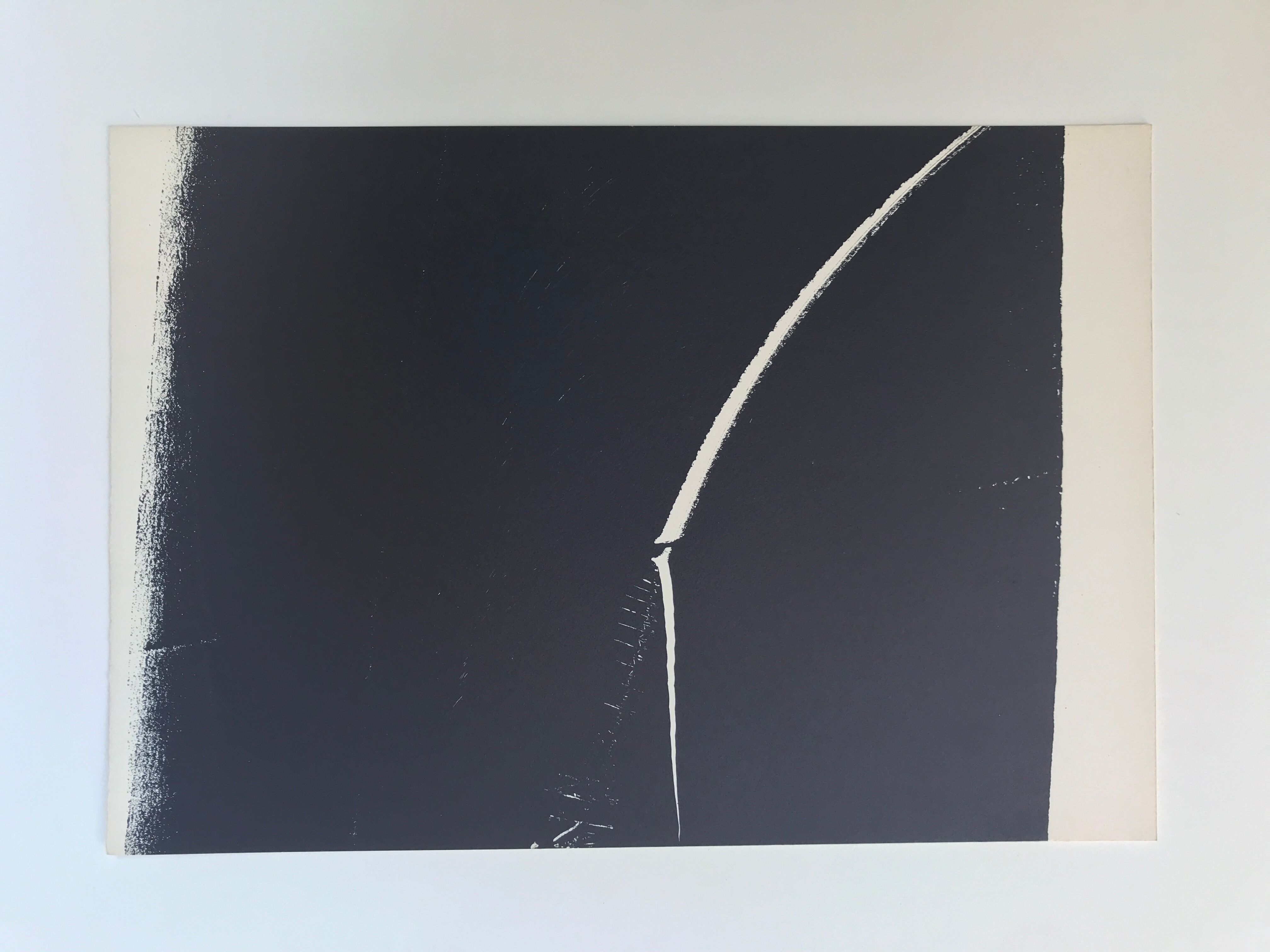 Original lithograph by Hans Hartung, Untitled 2