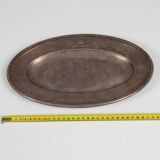 Christofle white metal dish