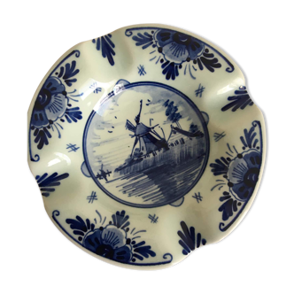 Delft Faience Round Ashtray