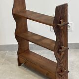 Wall shelf brutalist type