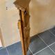 Vintage 1940s folding wooden painter's workshop stepladder with 4 steps