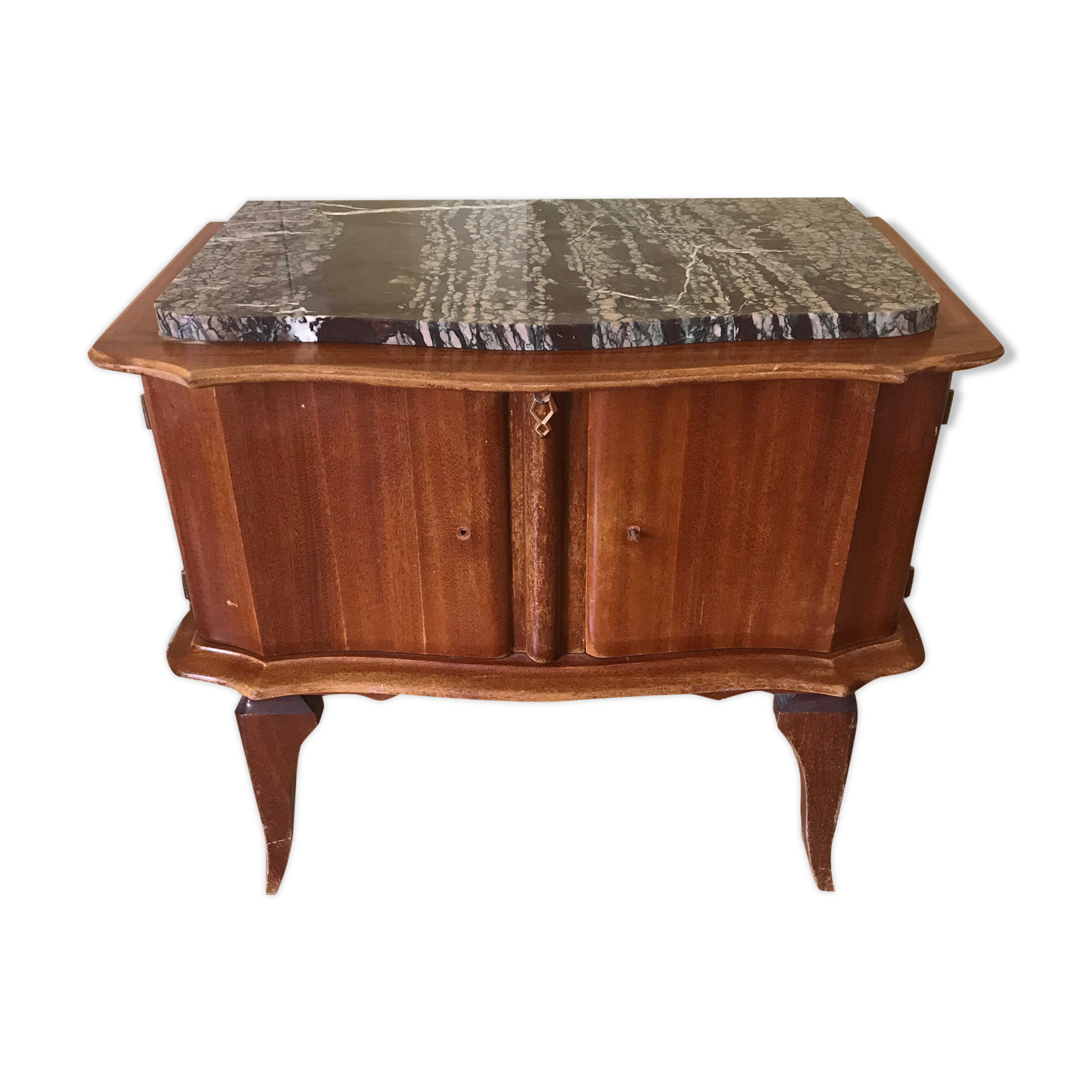 Low furniture with marble