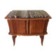 Low furniture with marble