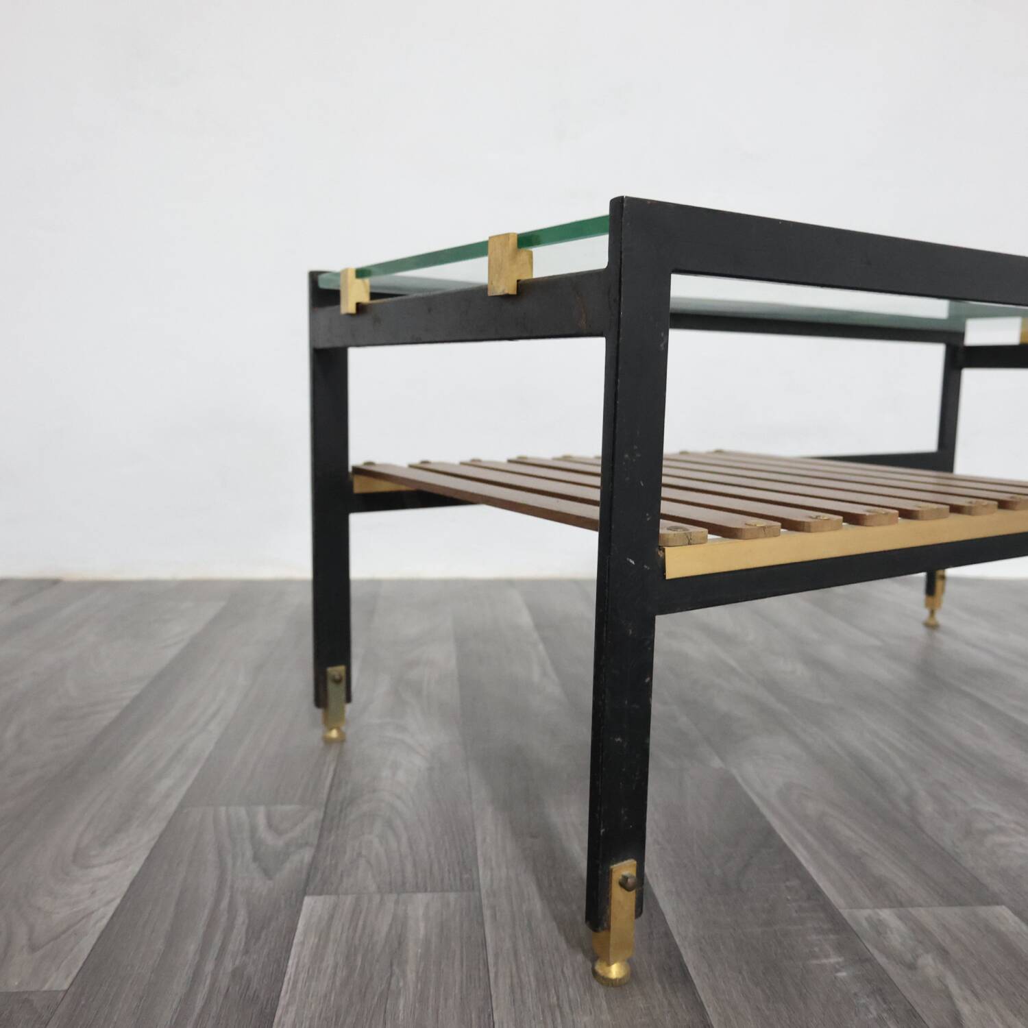 Sant’Ambrogio & De Berti Tavolino da salotto legno anni 60 design Mode