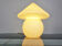 Lampe de table champignon vintage, années 1970