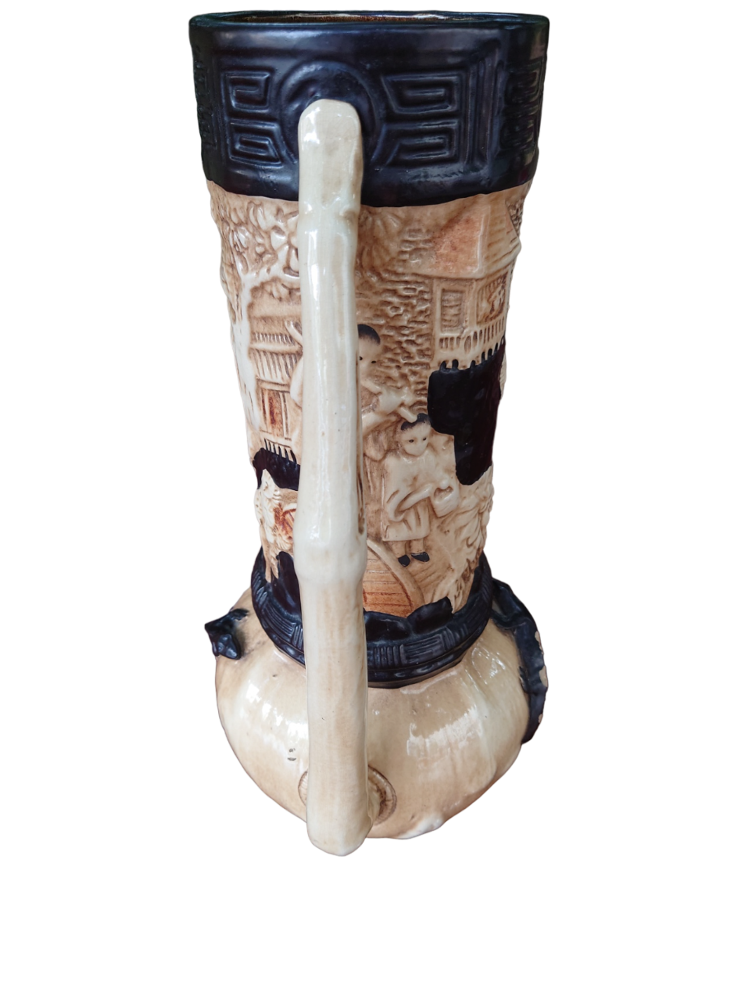 Vase en poterie d'art Bretby