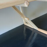 Solid ash dining table, Belgium