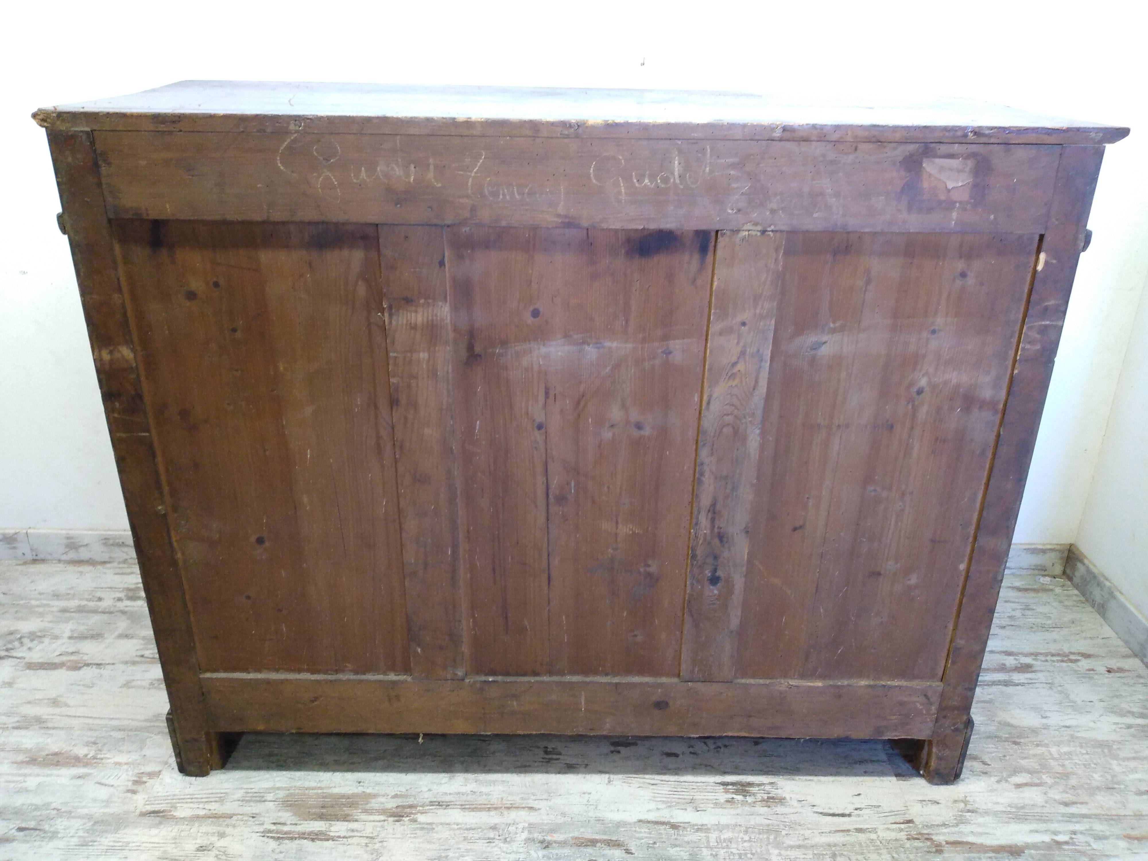 Old low sideboard