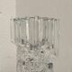 Big collectible vase with ice cube effect in glass from Limburg 1970