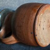 Pichet poterie traditionnelle Art-populaire en grès émaillé ancien