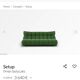 Roche Bobois banquette sofa