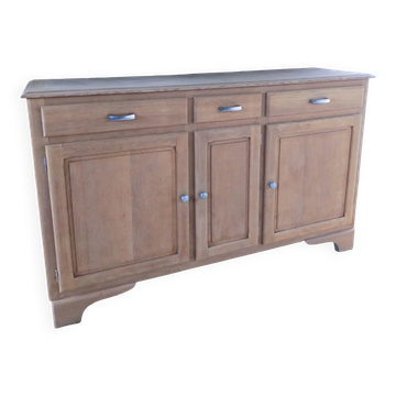 Renovated solid wood sideboard