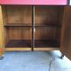 Vintage kitchen buffet in yellow and red formica - 1950