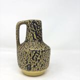 Vase en céramique allemande jaune