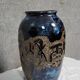 Ceramic vase signed under the heel, 20th century