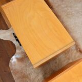 Pair of vintage 1960s bedside tables