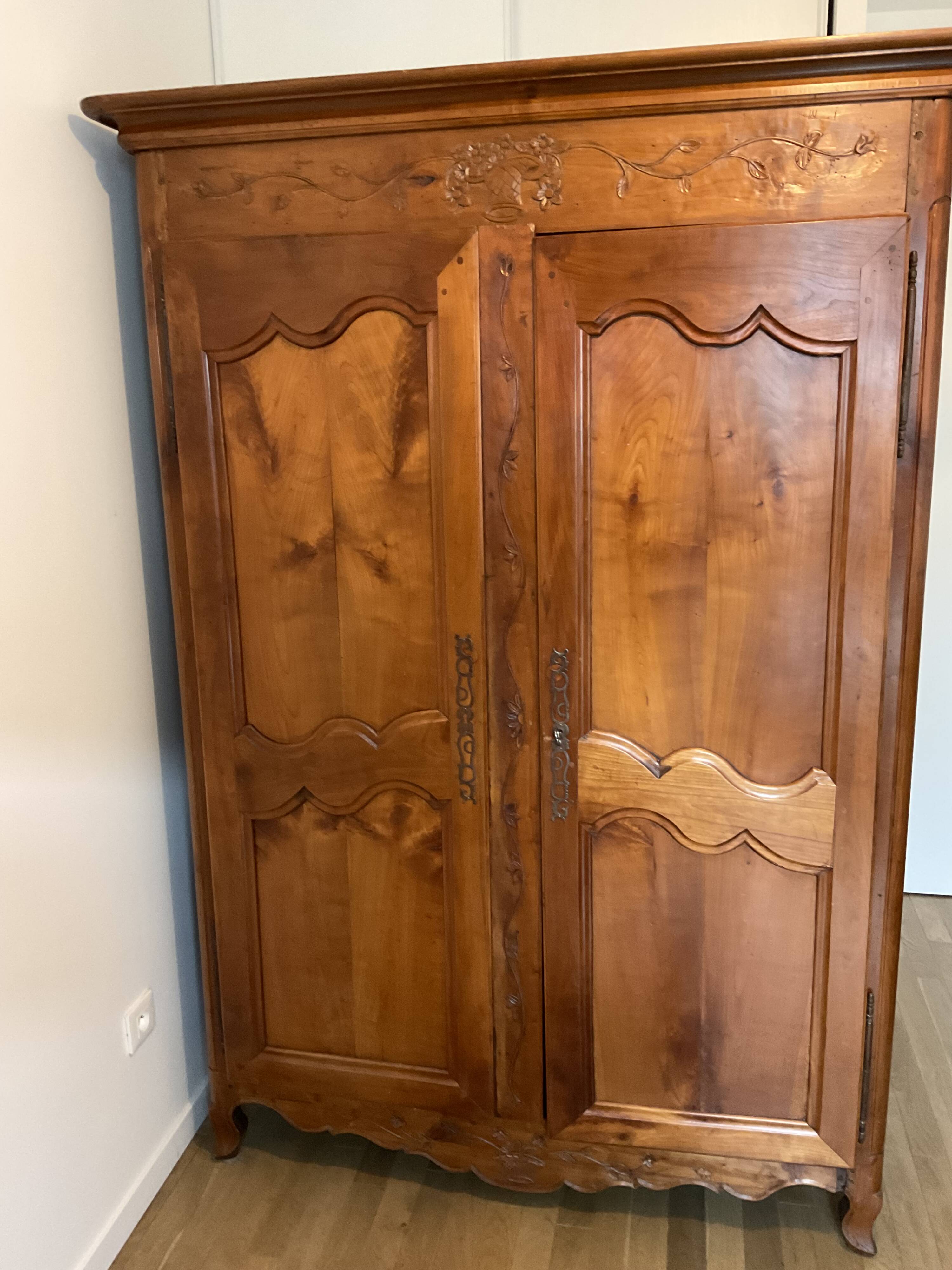 Antique carved cabinet