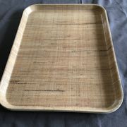 2 fiberglass trays like burlap