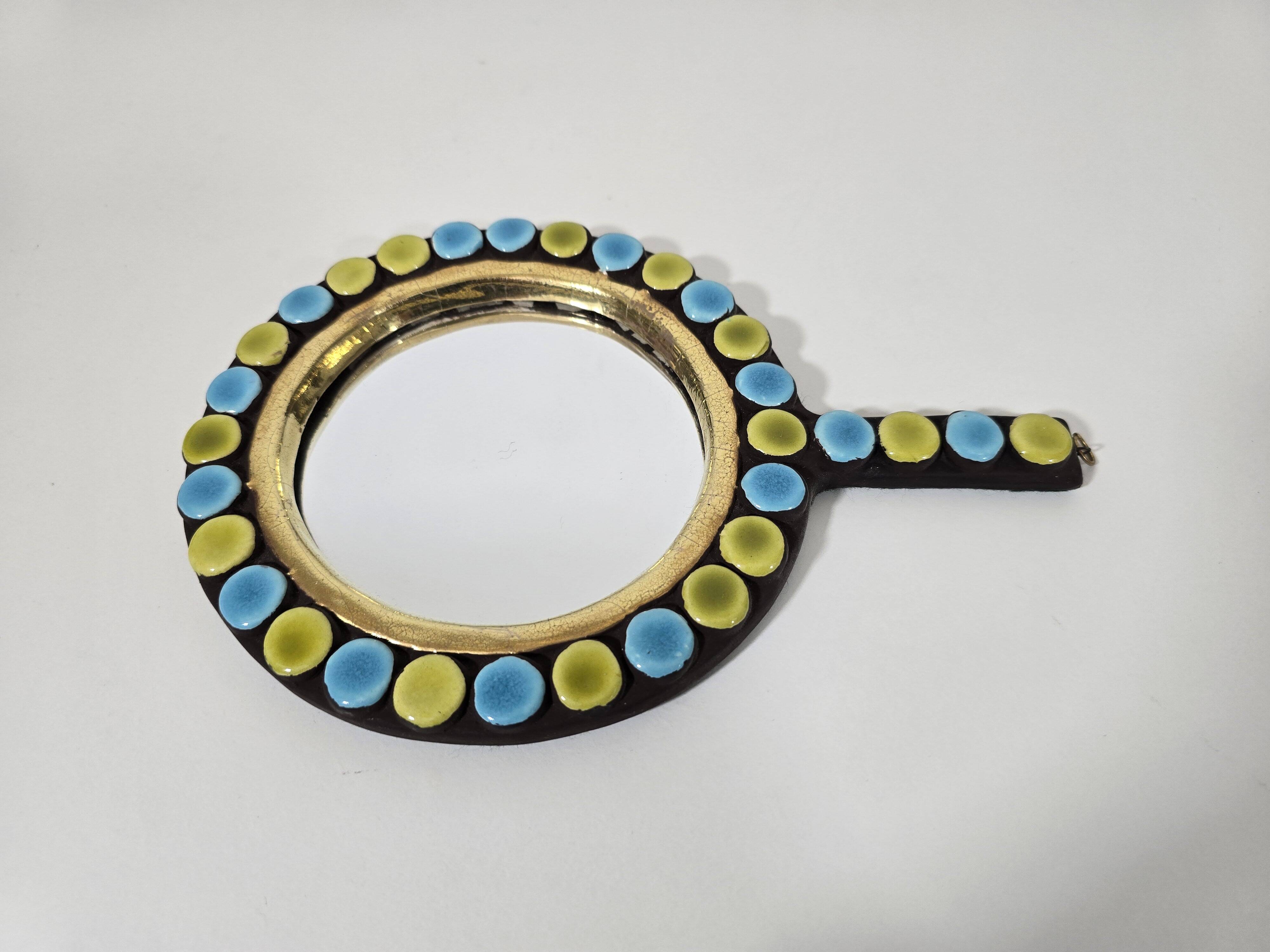 Hand mirror "Cléo" – Mithé Espelt, 1950s