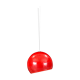 Lampe Artemide Pallade rouge, années 70
