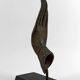 Patinated Bronze Buddha Hand, mounted on a Base, Thailand, 20th Century