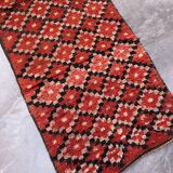 Moroccan rug Marmoucha red - 289 x 97 cm