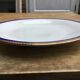 Assiette plate Hertel Jacob doré