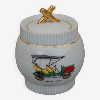 Sucrier - porcelaine - limoges - france - buick 1905 - automobile
