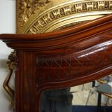 Mahoney carved large mirror 110x180cm