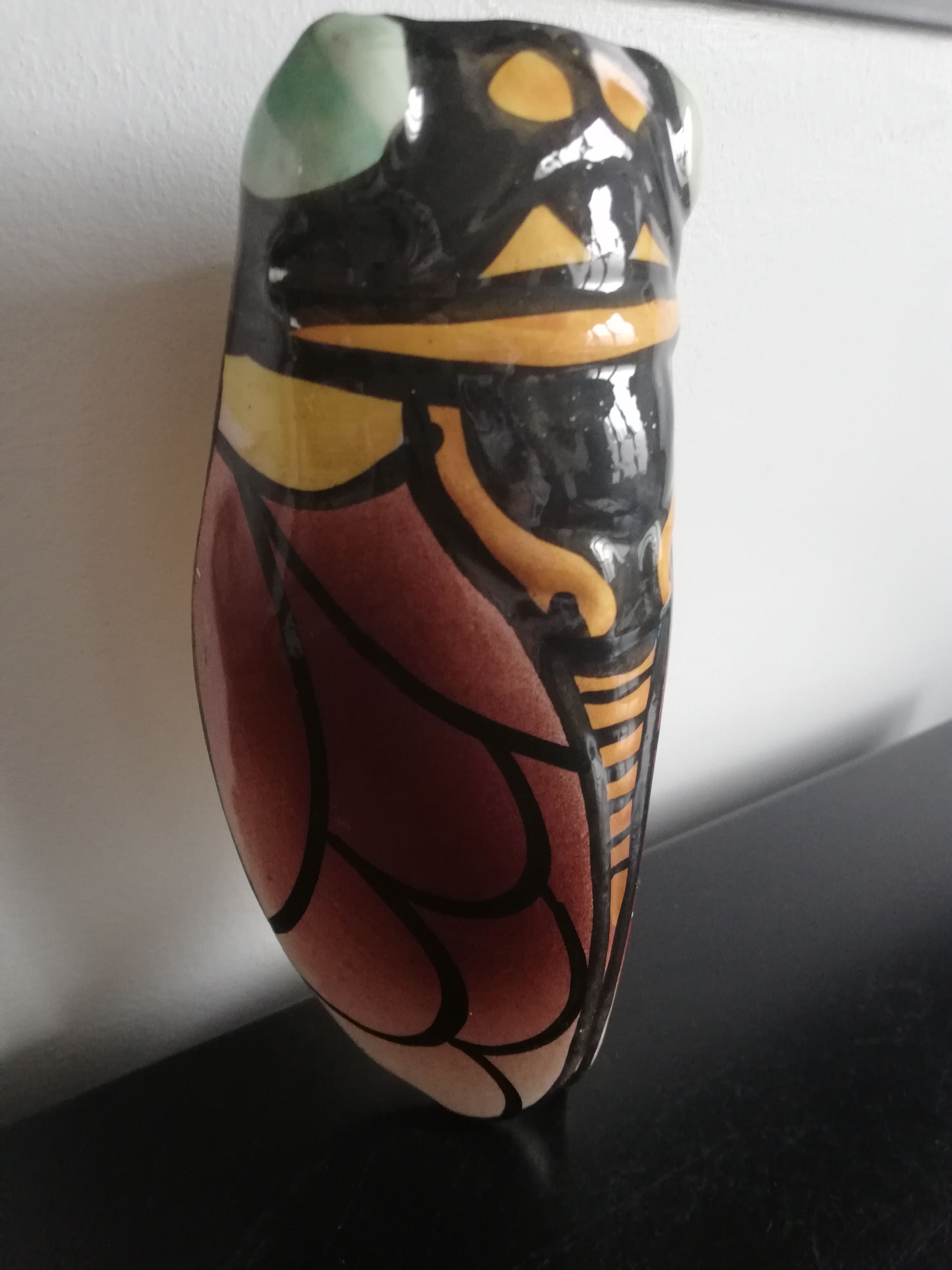 Bouquetiere Cigale Jean Massier Vallauris