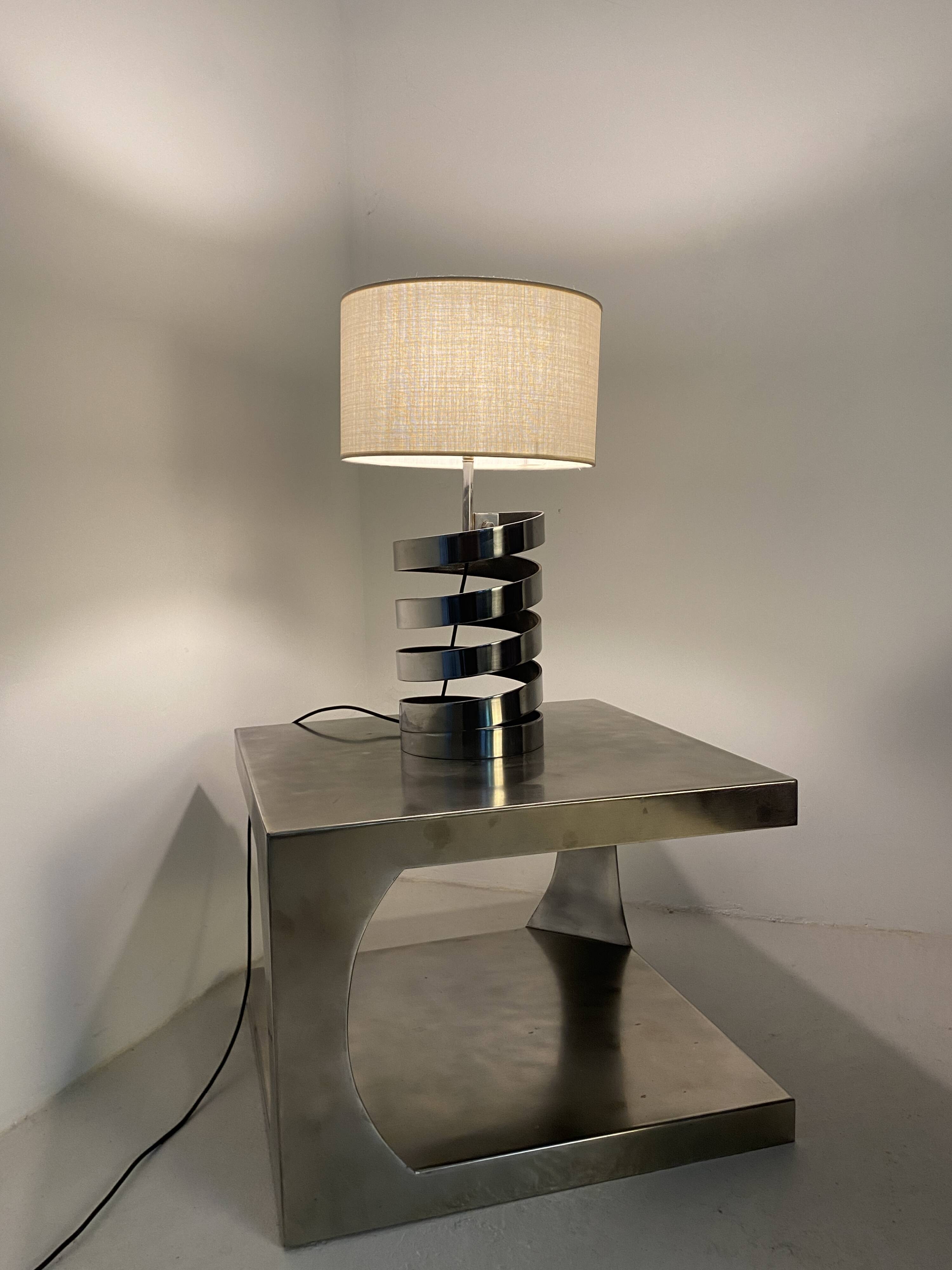 Spiral Lamp by Jacques Charpentier. France 1972