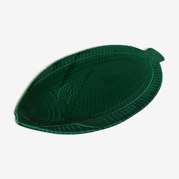 Plat poisson sarreguemines vert