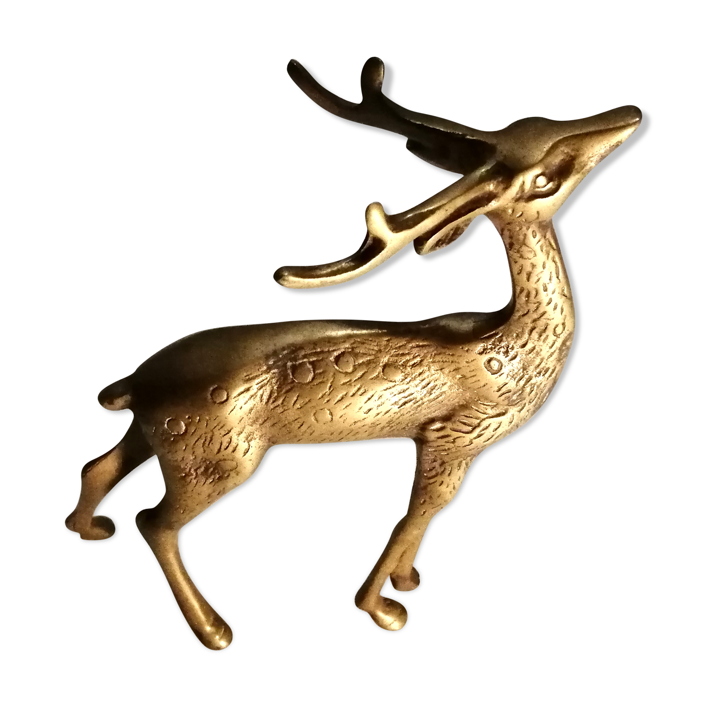 Brass deer 70s