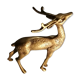 Cerf en laiton années 70