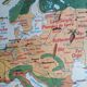 Vintage school map mdi: Africa-Europe economic.