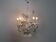 Metal chandelier. Antique. 5 arms.