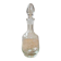 Vintage crystal carafe engraved with ears of wheat.