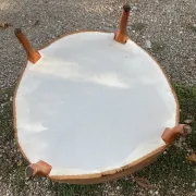 Pair of basket chairs