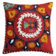 Vintage embroidered cushion cover 56x64 cm