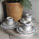 Ensemble à café en porcelaine fine