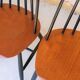 Set of 4 chairs Scandinavian by Sven Erik Fryklund for Hagafors Stolfabrik