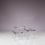 1960s Modern nesting tables from the Netherlands