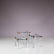 1960s Modern nesting tables from the Netherlands