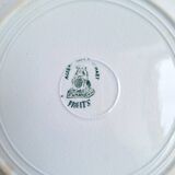 Assiettes creuses vertes St Amand, Céranord