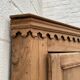 Late 19th century corner in solid elm