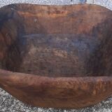 Olive wood salad bowl