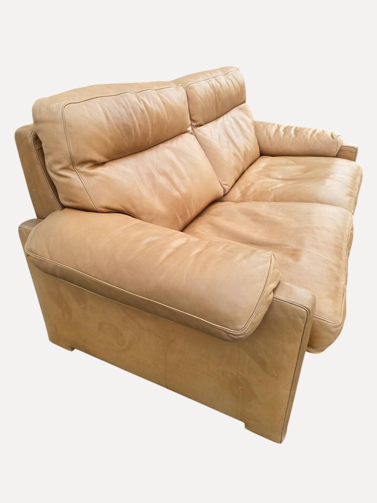 2-seater sofa by Sede DS-70 in leather - vintage - 1980s